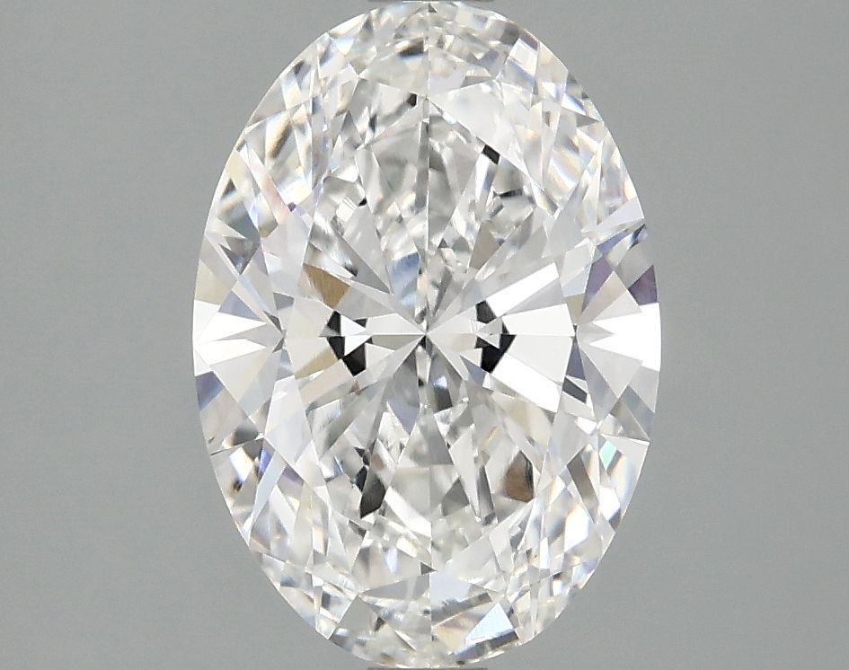 2.08 ct. oval Lab Grown Diamond front image