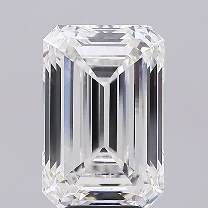 6.02 ct. emerald Lab Grown Diamond front image