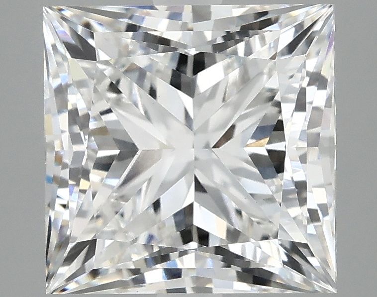 4.16 ct. princess Lab Grown Diamond front image