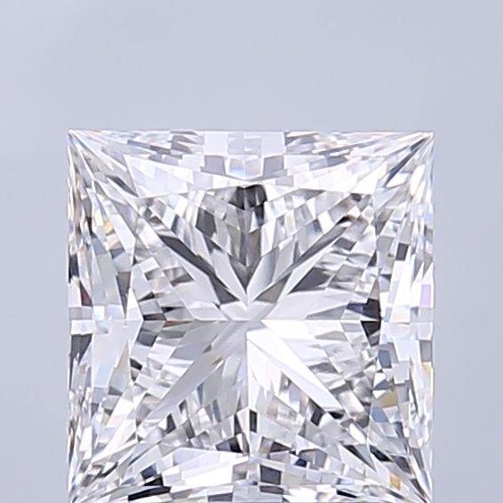 2.54 ct. princess Lab Grown Diamond front image