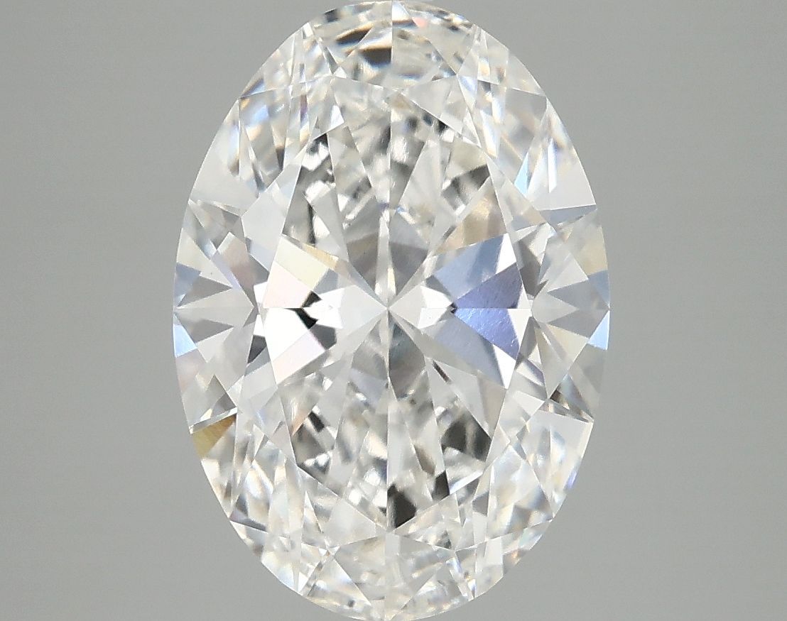 3.94 ct. oval Lab Grown Diamond front image