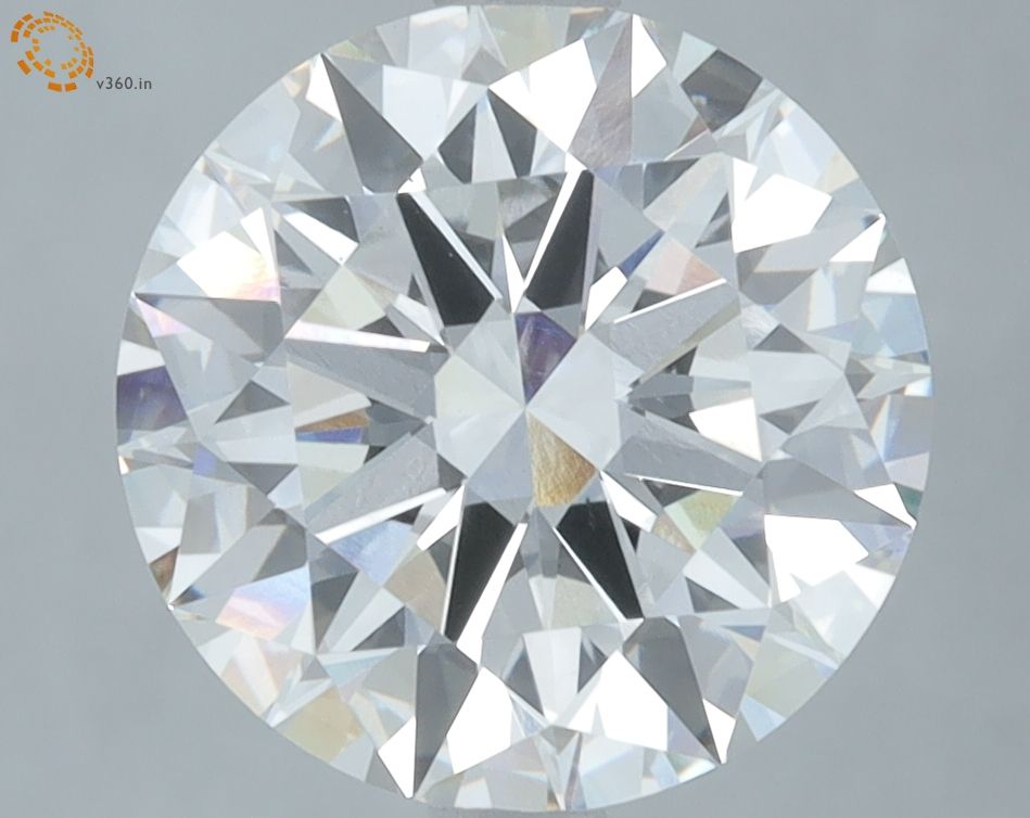 4.08 ct. round Lab Grown Diamond front image