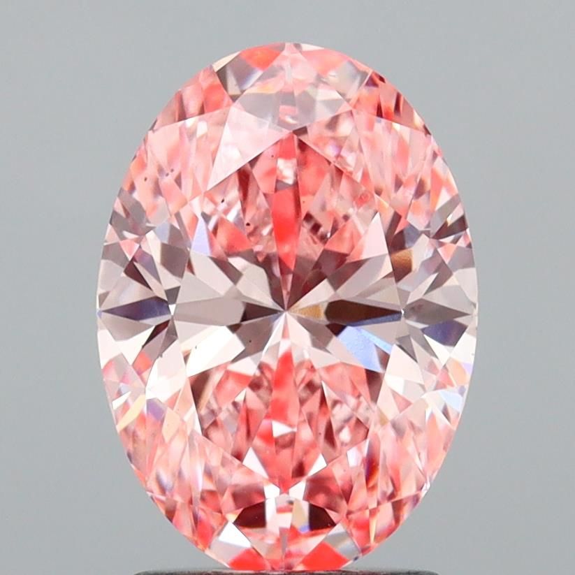 2.02 ct. oval Lab Grown Diamond front image
