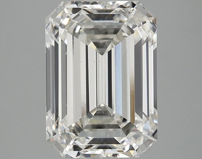3.04 ct. emerald Lab Grown Diamond front image