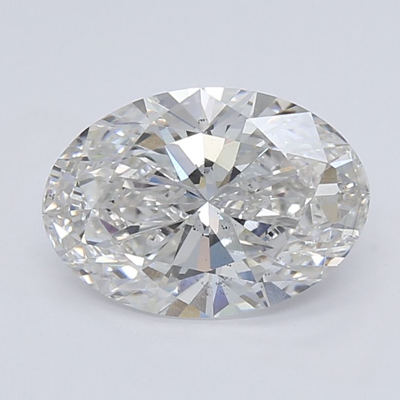 2.73 ct. oval Lab Grown Diamond front image