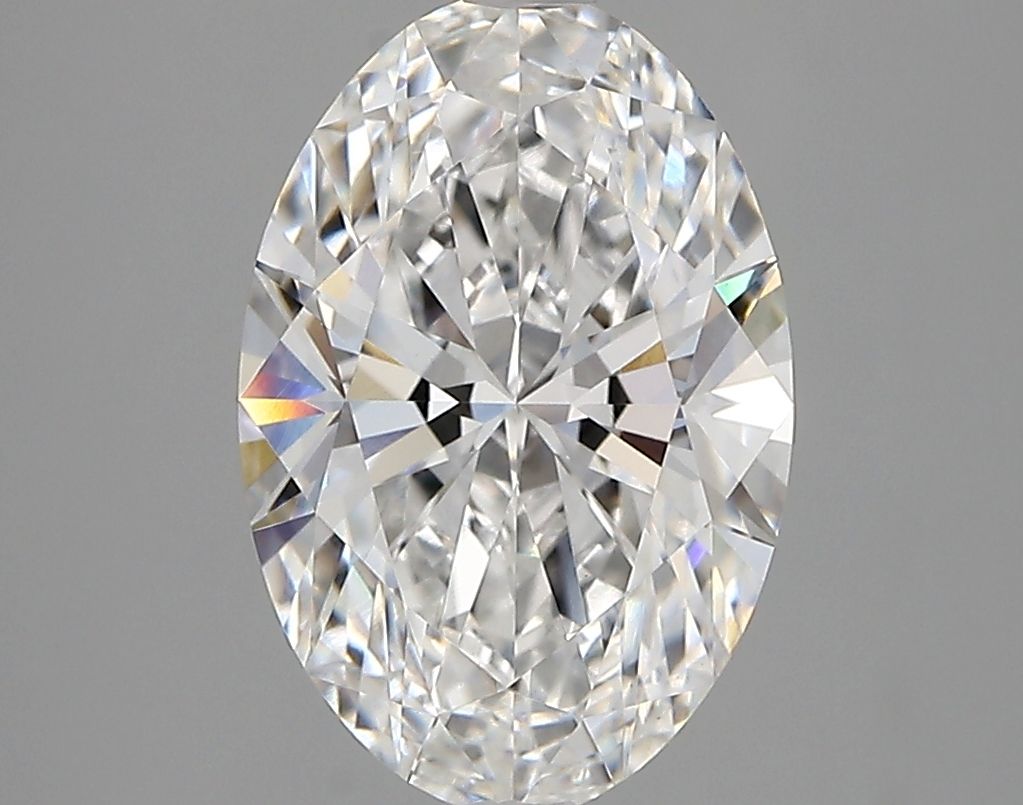 2.82 ct. oval Lab Grown Diamond front image