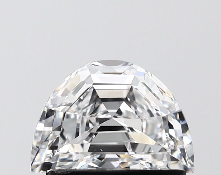 1.09 ct lab-grown Half moon Diamond