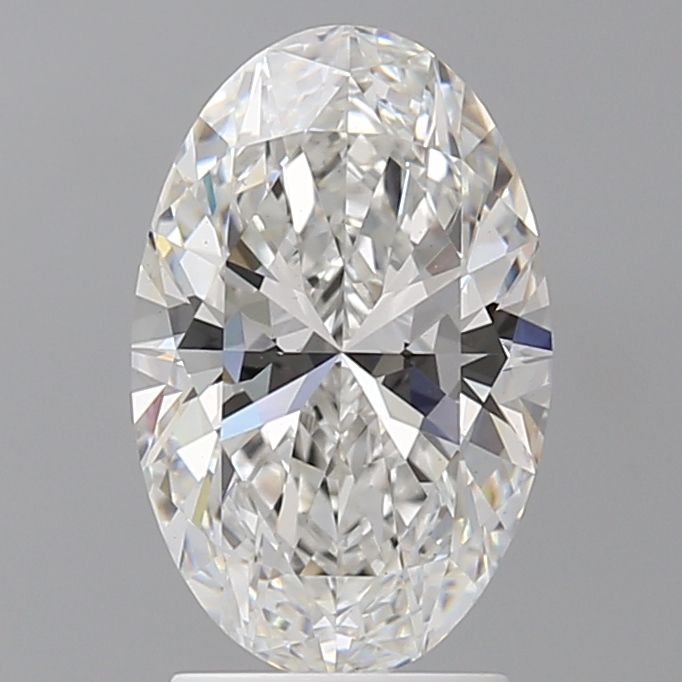 2.60 ct. oval Lab Grown Diamond front image