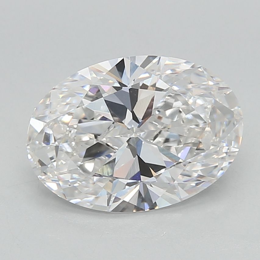 2.50 ct. oval Lab Grown Diamond front image