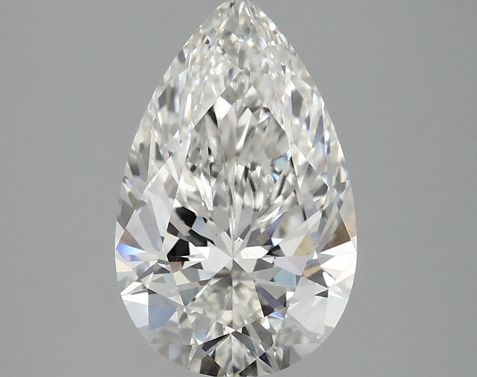 2.10 ct. pear Lab Grown Diamond front image