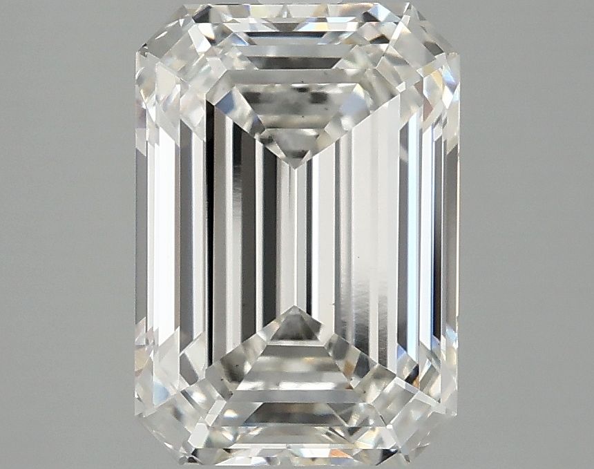 3.10 ct. emerald Lab Grown Diamond front image
