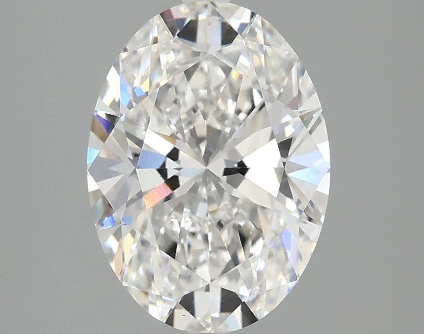 2.08 ct. oval Lab Grown Diamond front image
