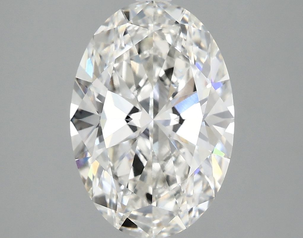 3.02 ct. oval Lab Grown Diamond front image