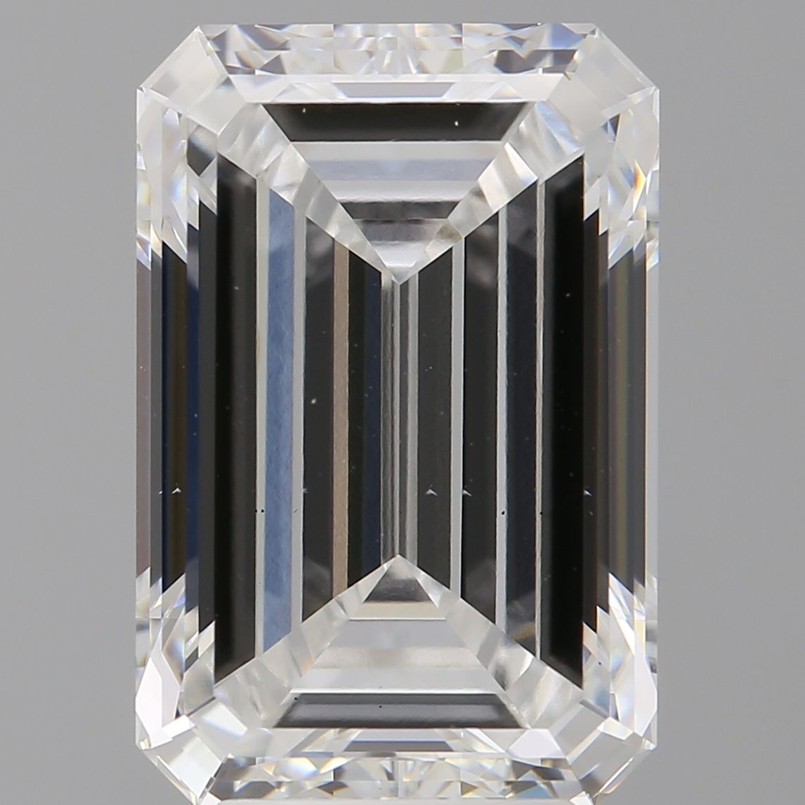 6.01 ct. emerald Lab Grown Diamond front image