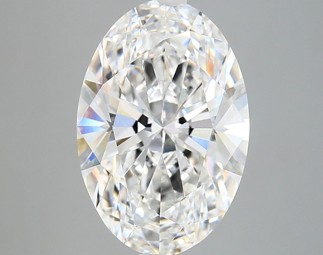 5.28 ct. oval Lab Grown Diamond front image
