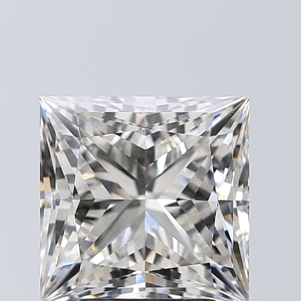 3.09 ct. princess Lab Grown Diamond front image