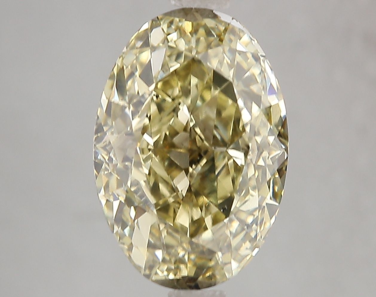 5.02 ct. oval Lab Grown Diamond front image