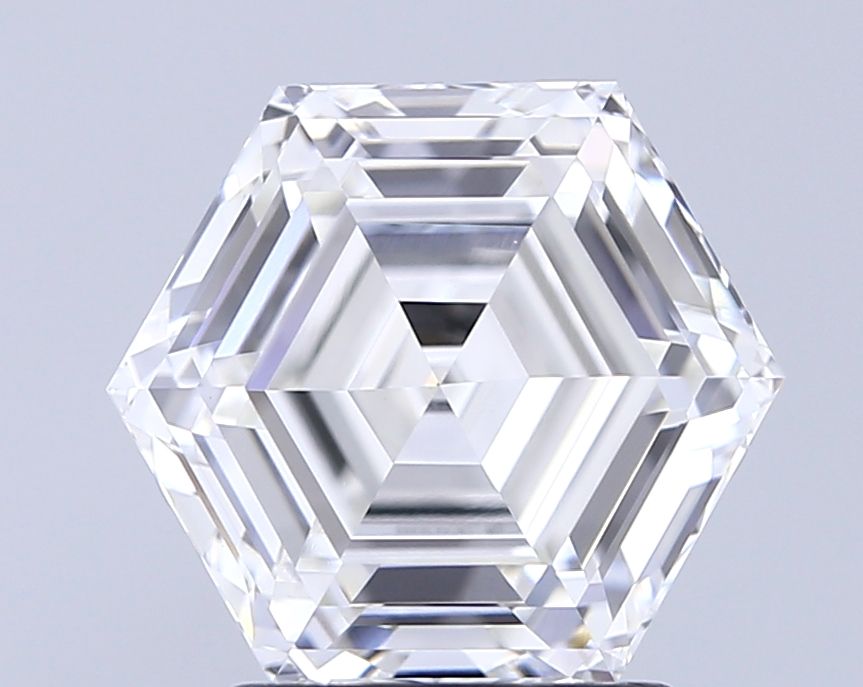 2.55 ct lab-grown Hexagonal Diamond