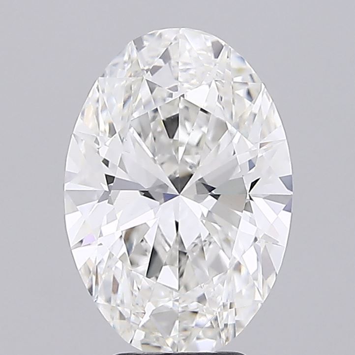 5.00 ct. oval Lab Grown Diamond front image