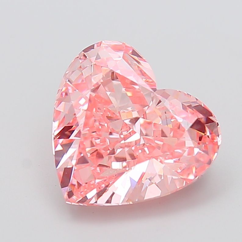 6.02 ct. heart Lab Grown Diamond front image