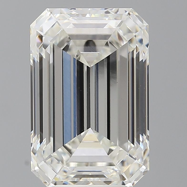 7.06 ct. emerald Lab Grown Diamond front image