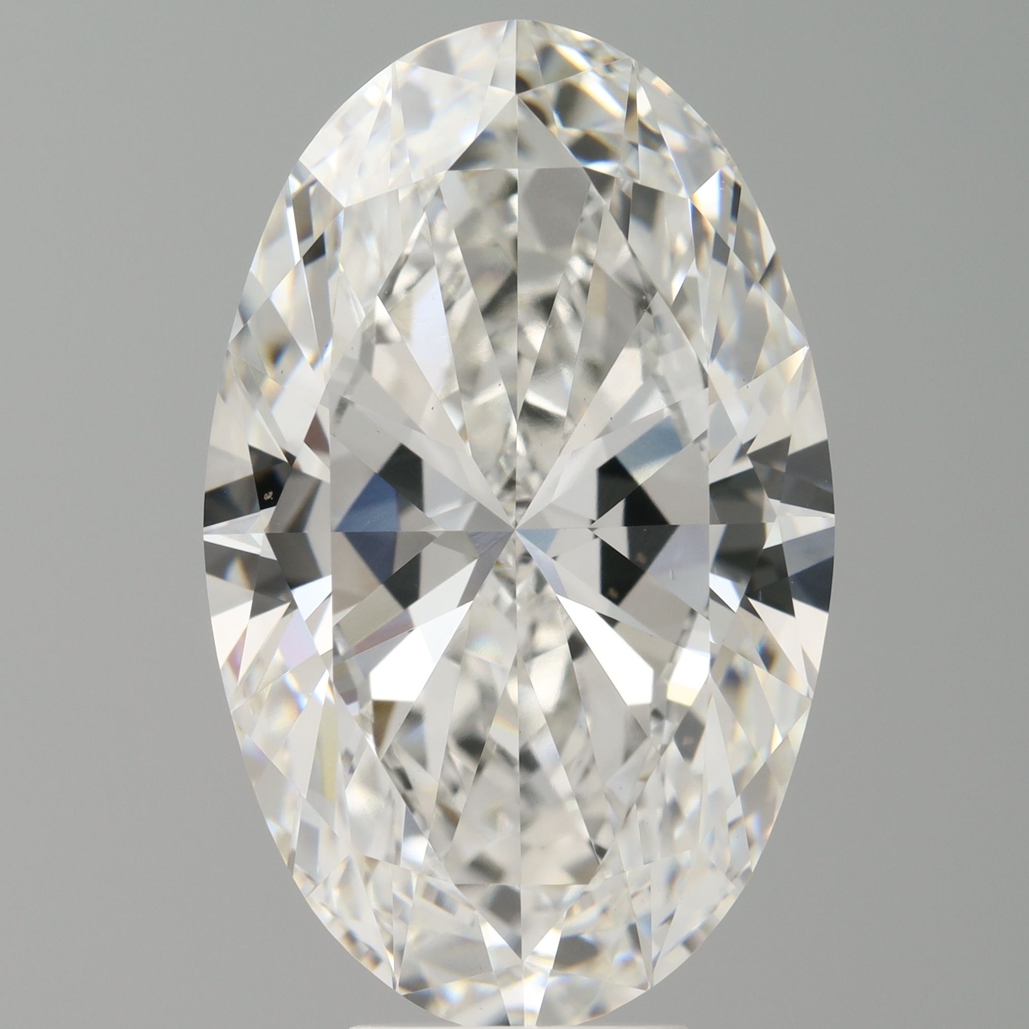8.10 ct. oval Lab Grown Diamond front image