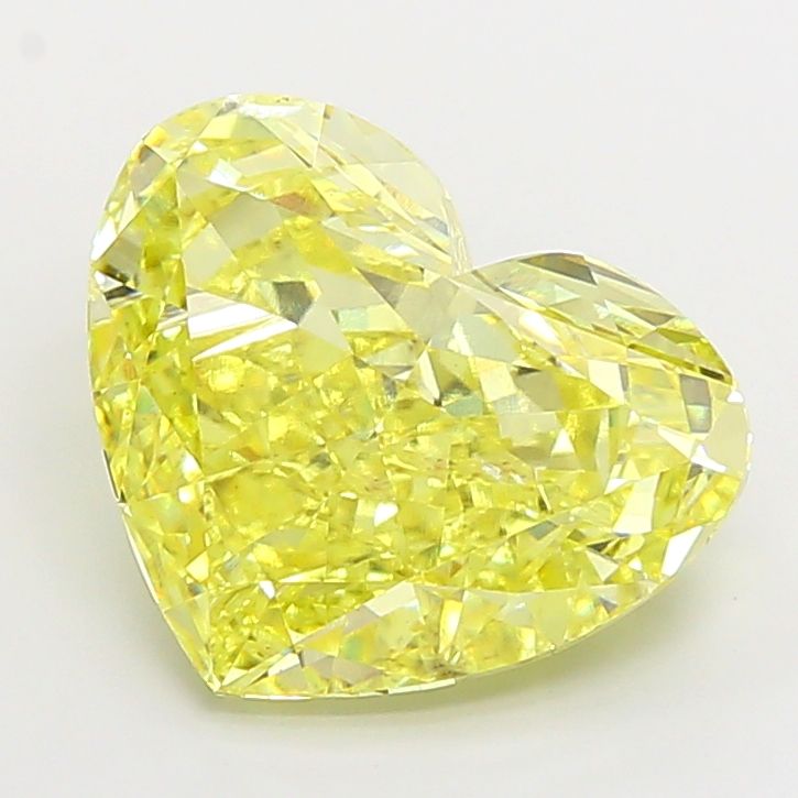 8.61 ct. heart Lab Grown Diamond front image