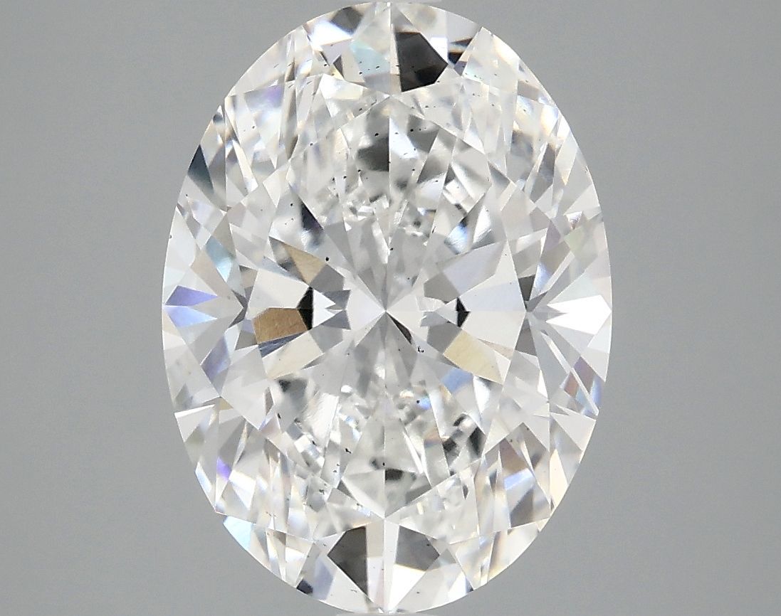 3.93 ct. oval Lab Grown Diamond front image