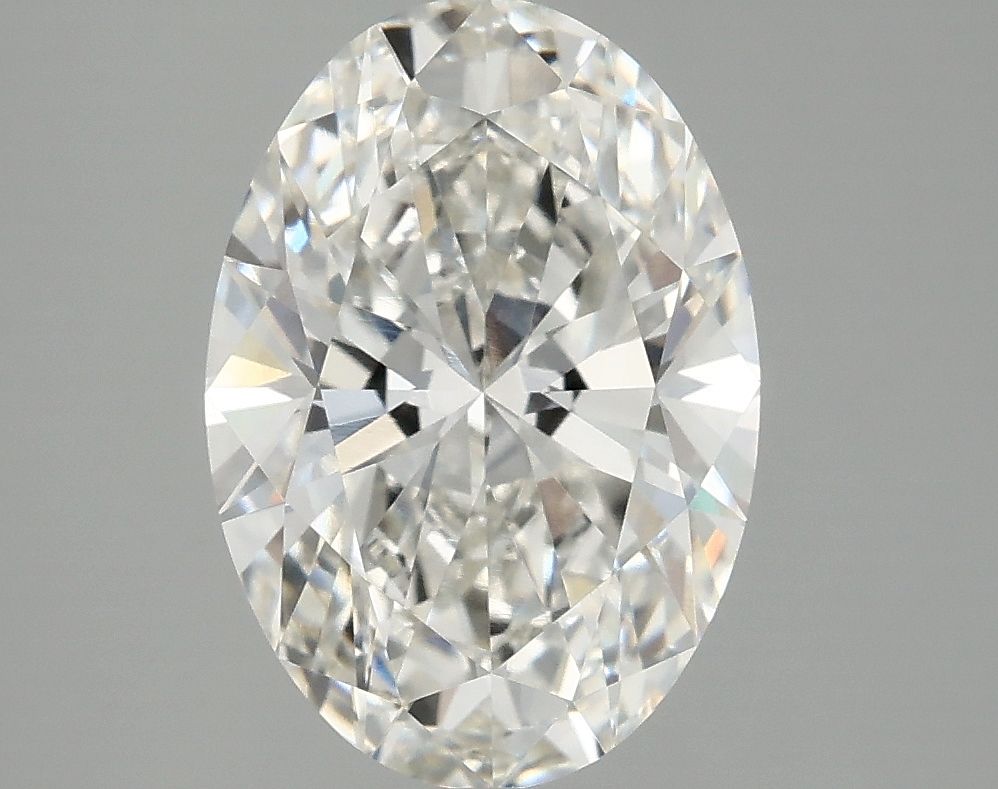 3.08 ct. oval Lab Grown Diamond front image