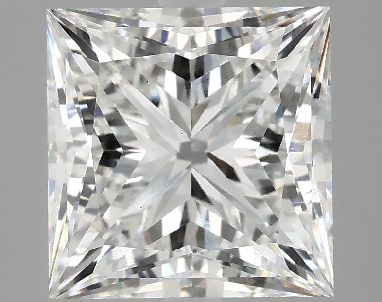 4.19 ct. princess Lab Grown Diamond front image