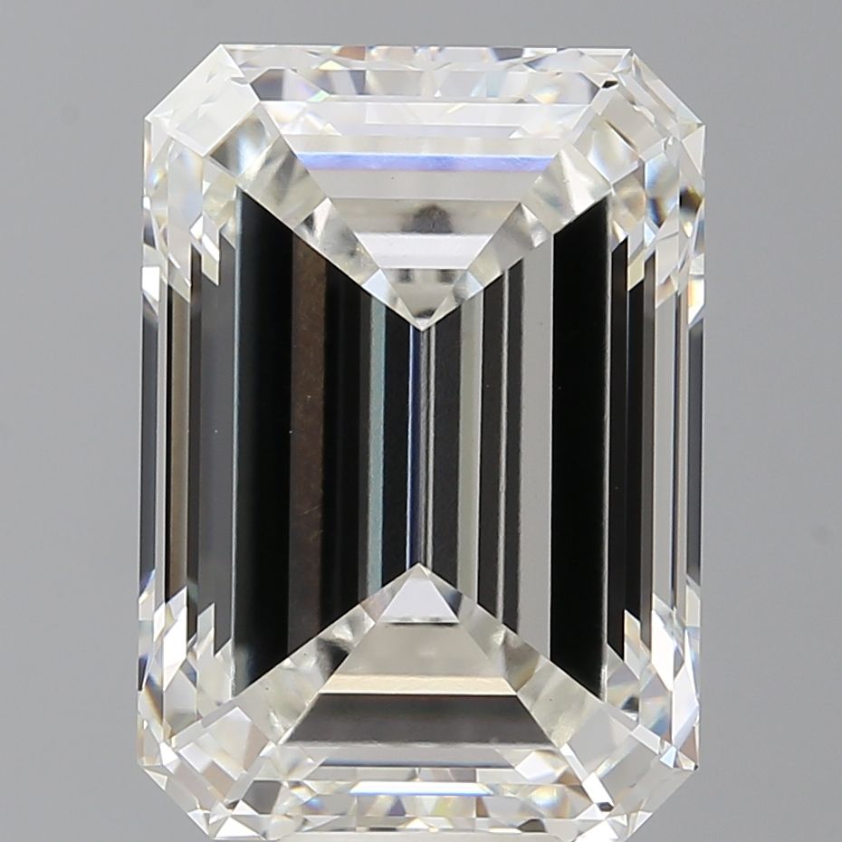 11.92 ct. emerald Lab Grown Diamond front image