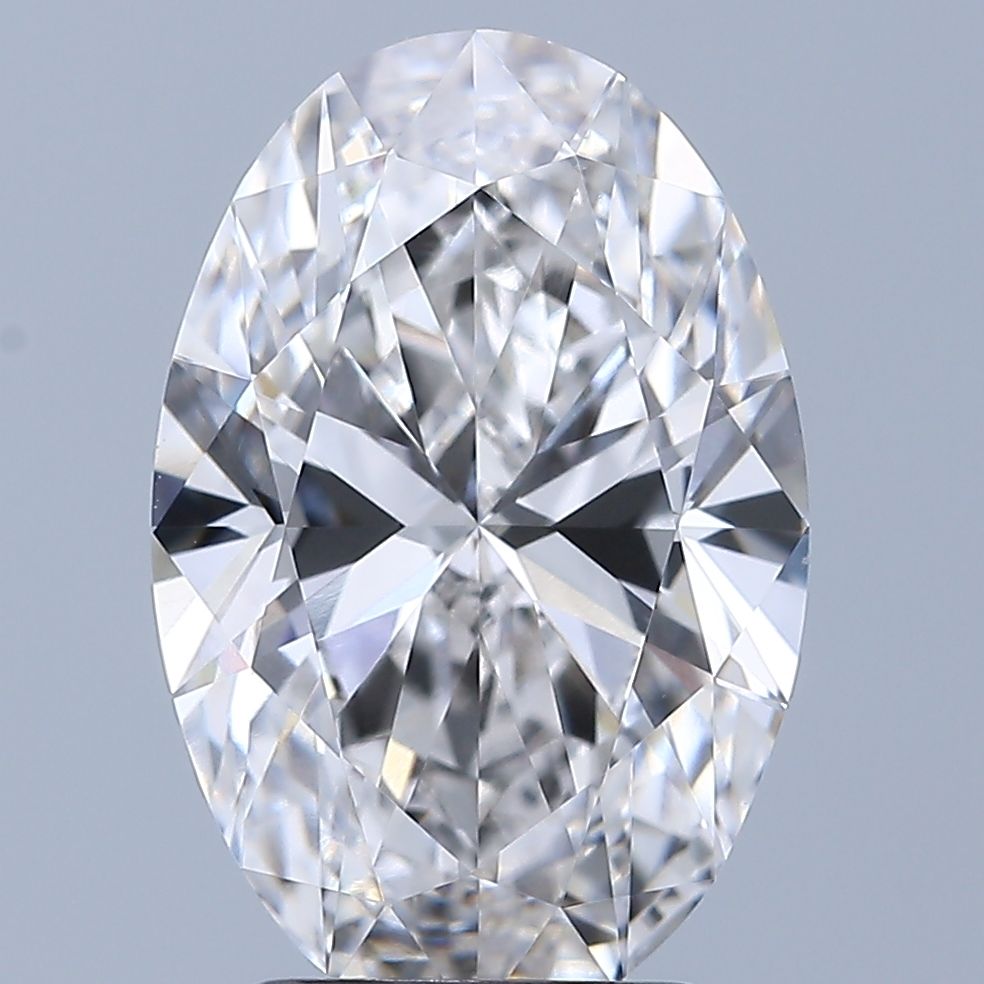2.77 ct. oval Lab Grown Diamond front image