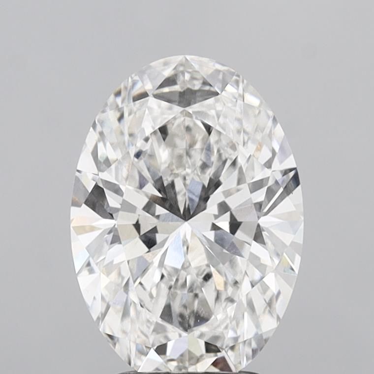 3.09 ct. oval Lab Grown Diamond front image