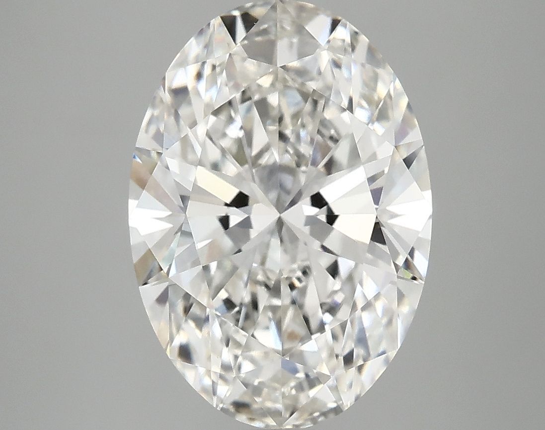 4.10 ct. oval Lab Grown Diamond front image