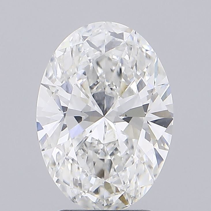 3.05 ct. oval Lab Grown Diamond front image
