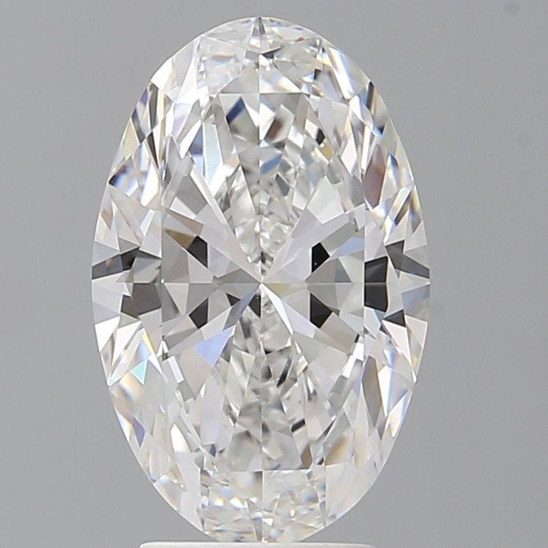 3.51 ct. oval Lab Grown Diamond front image