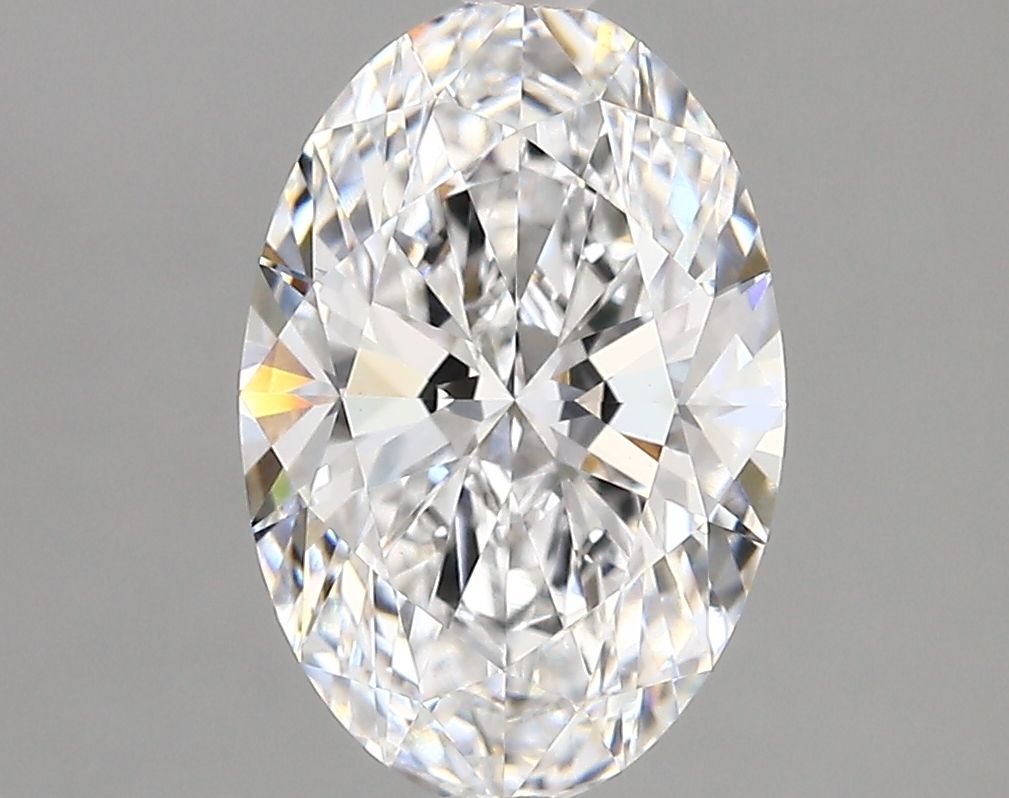 2.67 ct. oval Lab Grown Diamond front image