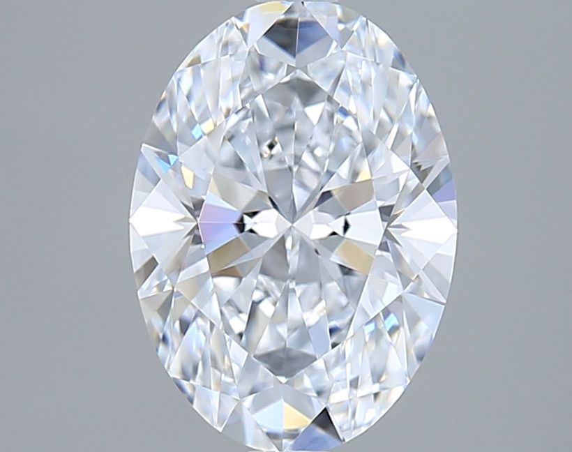 2.06 ct. oval Lab Grown Diamond front image