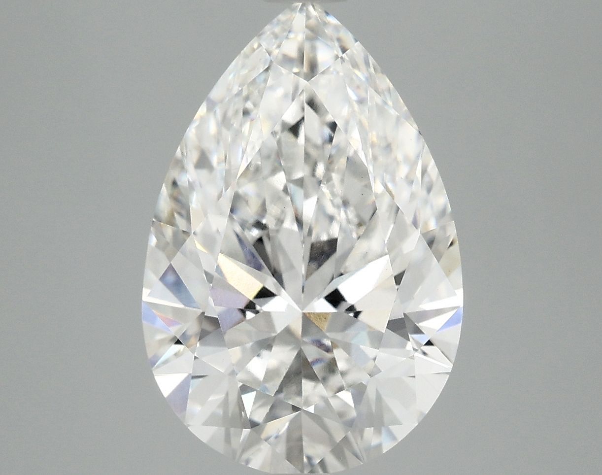 4.10 ct. pear Lab Grown Diamond front image