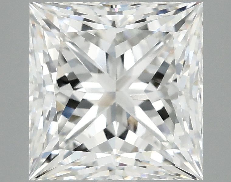 4.03 ct. princess Lab Grown Diamond front image
