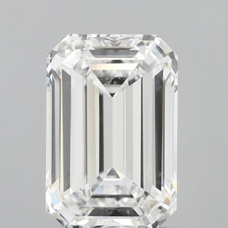 2.70 ct. emerald Lab Grown Diamond front image