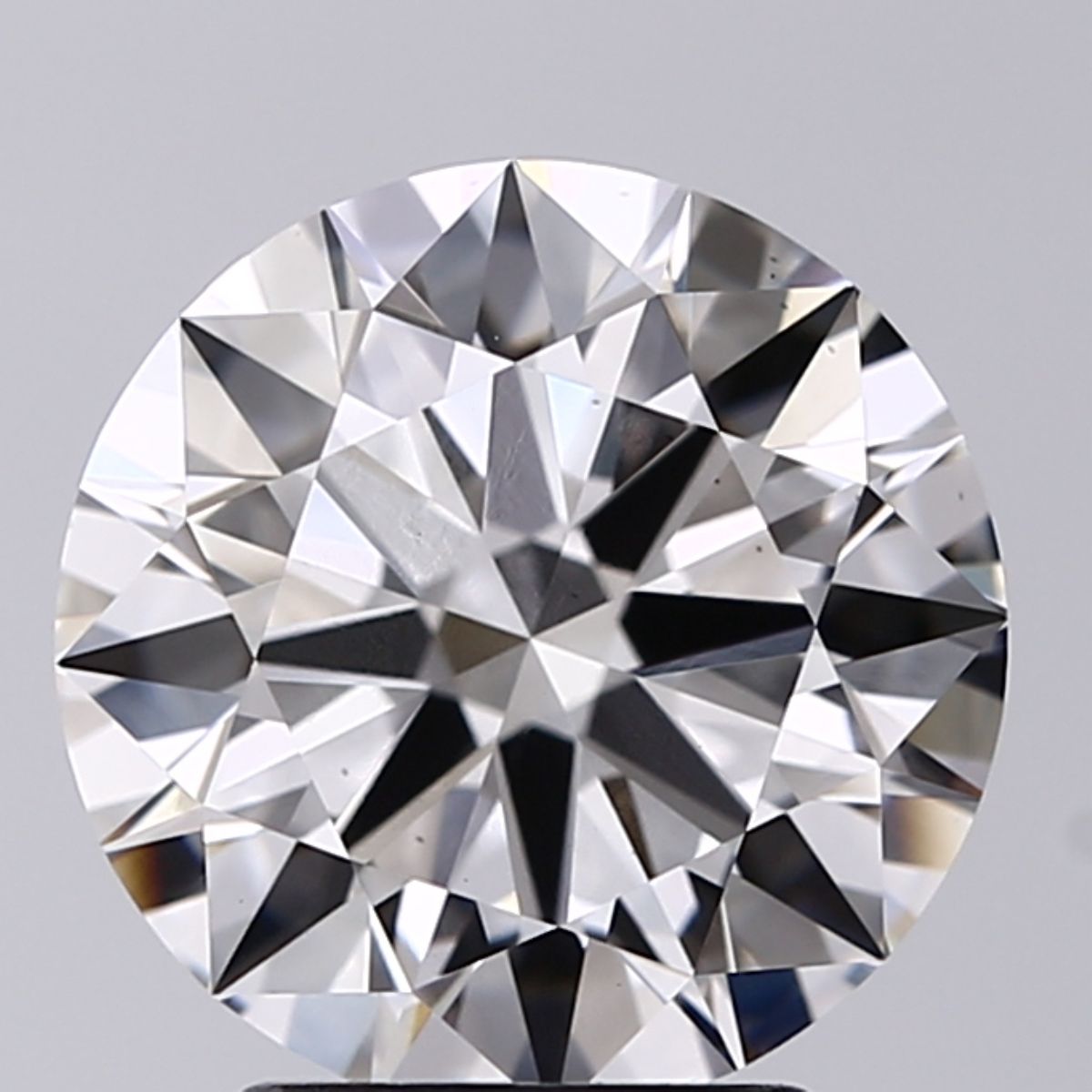 2.80 ct. round Lab Grown Diamond front image