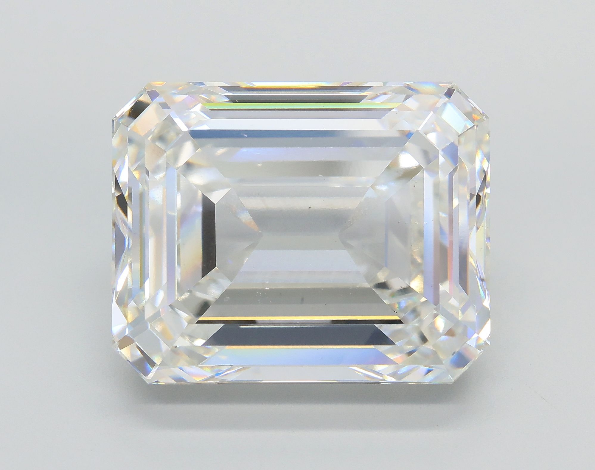 20.03 ct. emerald Lab Grown Diamond front image