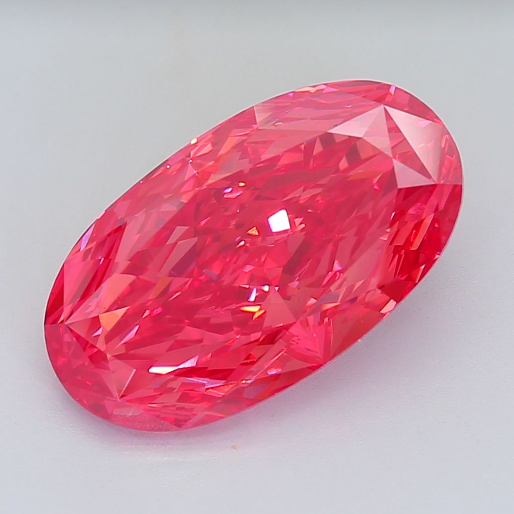 10.85 ct. oval Lab Grown Diamond front image