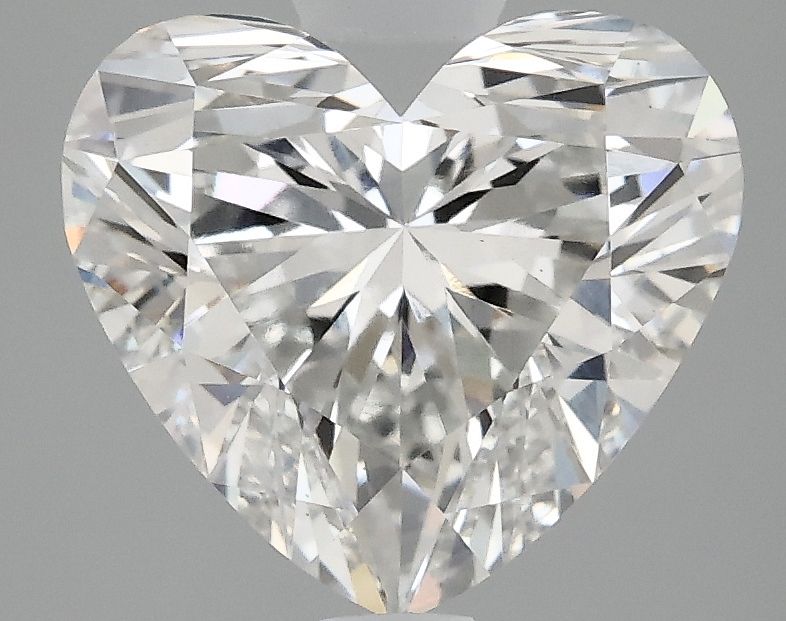 3.08 carat f VS1 EX Cut IGI heart diamond