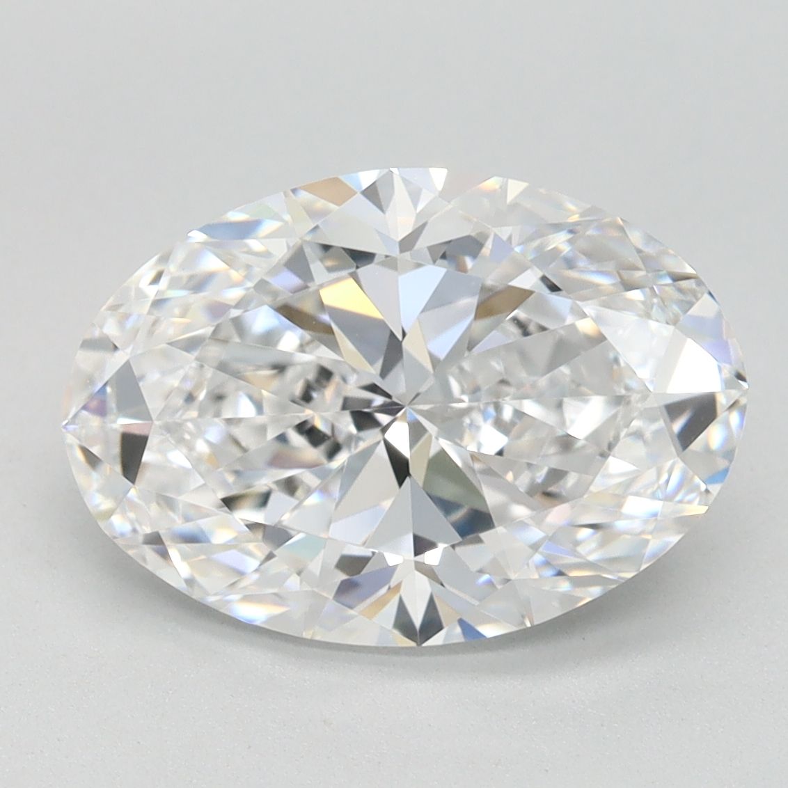 3.01 ct. oval Lab Grown Diamond front image