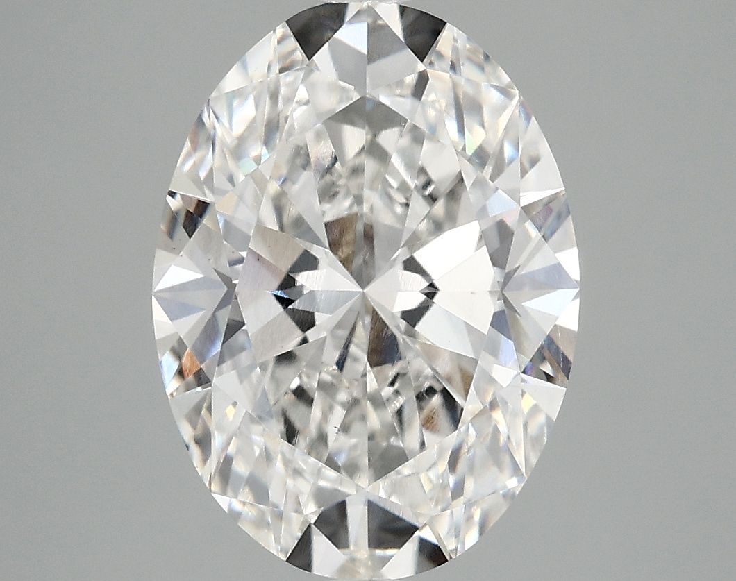3.92 ct. oval Lab Grown Diamond front image