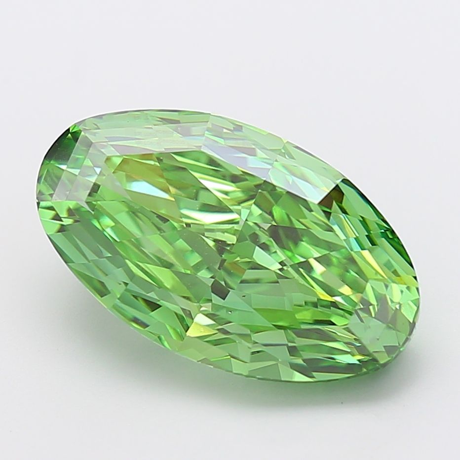 9.03 ct. oval Lab Grown Diamond front image