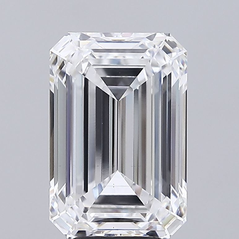 6.30 ct. emerald Lab Grown Diamond front image