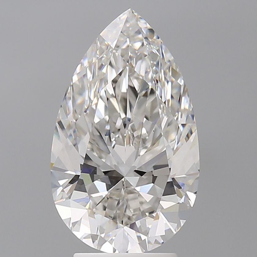 4.08 ct. pear Lab Grown Diamond front image